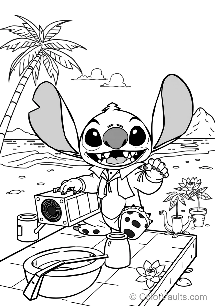 Stitch Experiment 626 Fro (Scene 64)