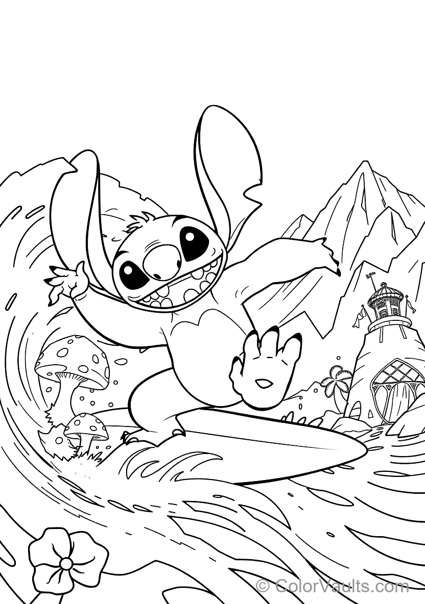 Stitch Experiment 626 Fro (Scene 66)