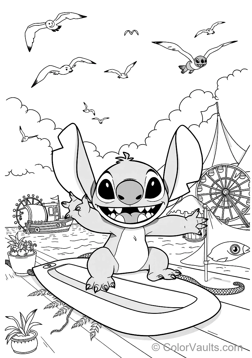 Stitch Experiment 626 Fro (Scene 72)
