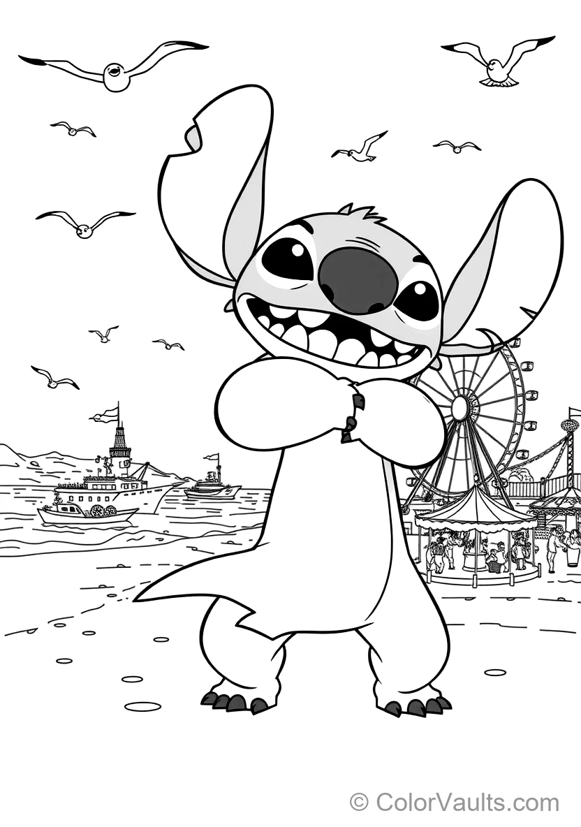 Stitch Experiment 626 Fro (Scene 74)