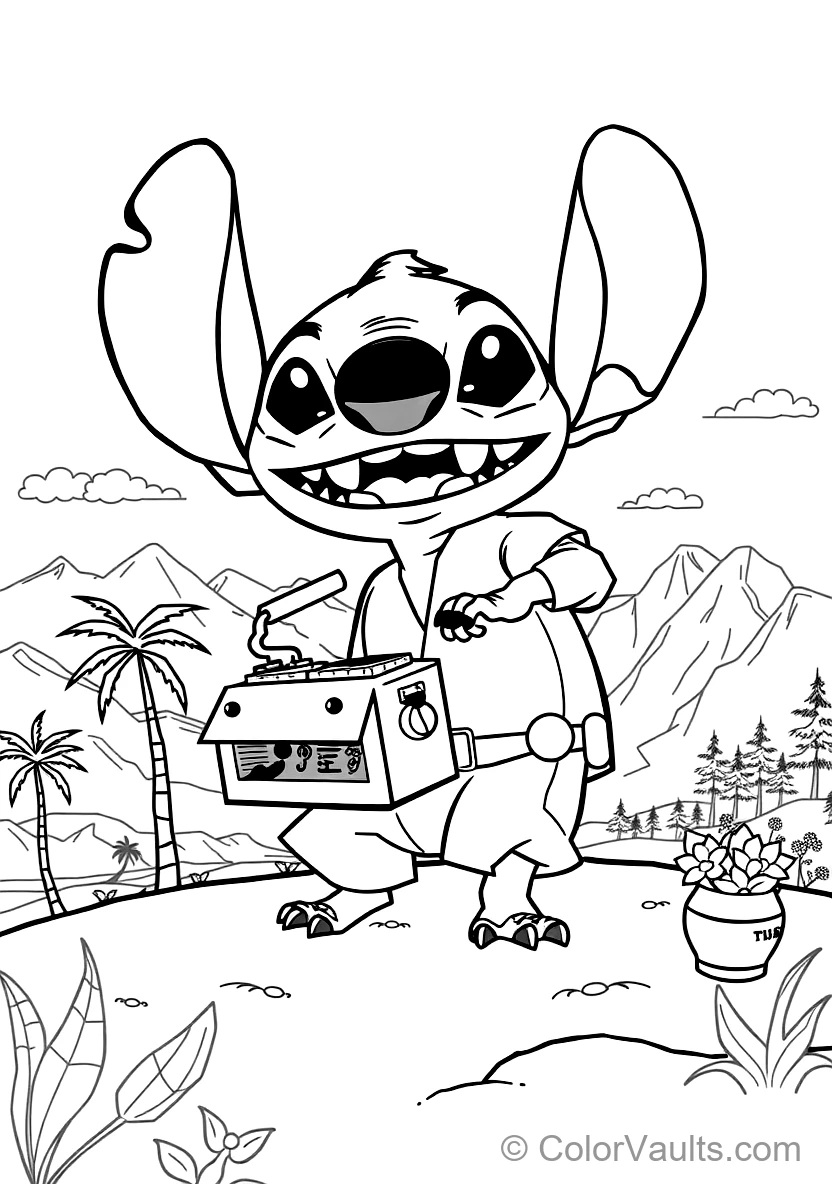 Stitch Experiment 626 Fro (Scene 85)