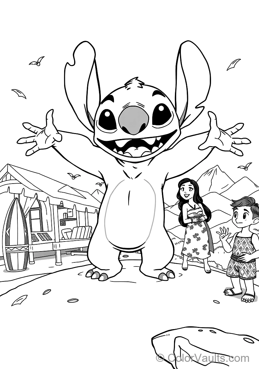 Stitch Experiment 626 Fro (Scene 107)