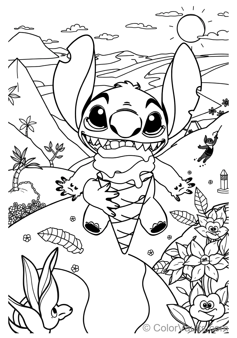 Stitch Experiment 626 Fro (Scene 115)