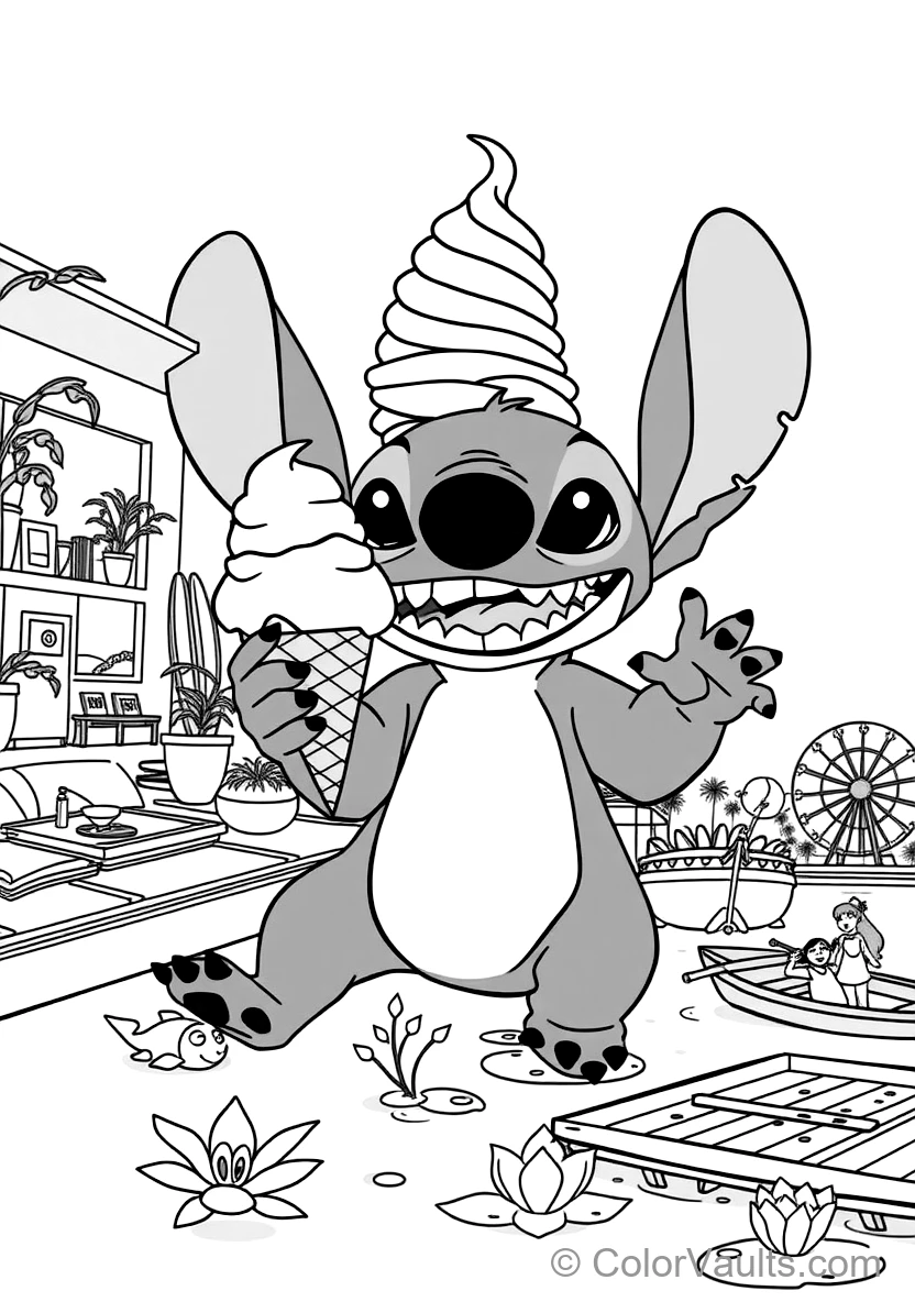 Stitch Experiment 626 Fro (Scene 121)