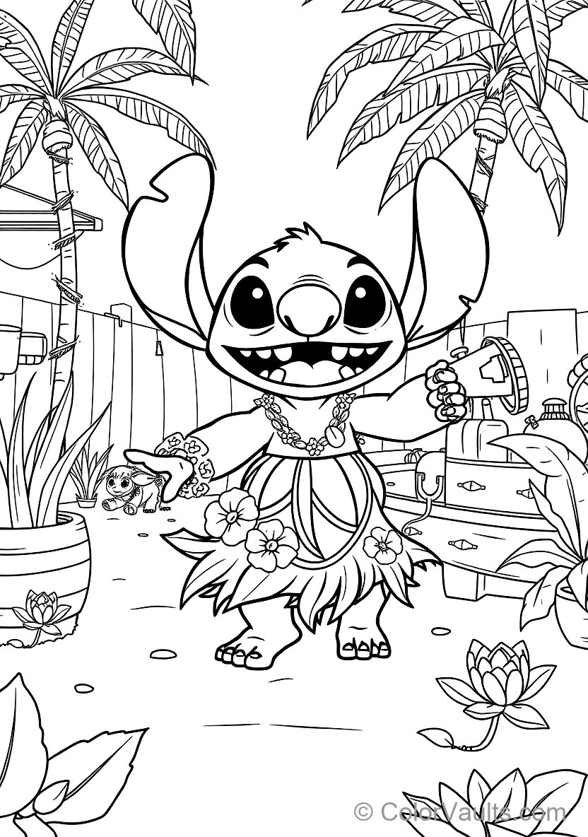 Stitch Experiment 626 Fro (Scene 129)