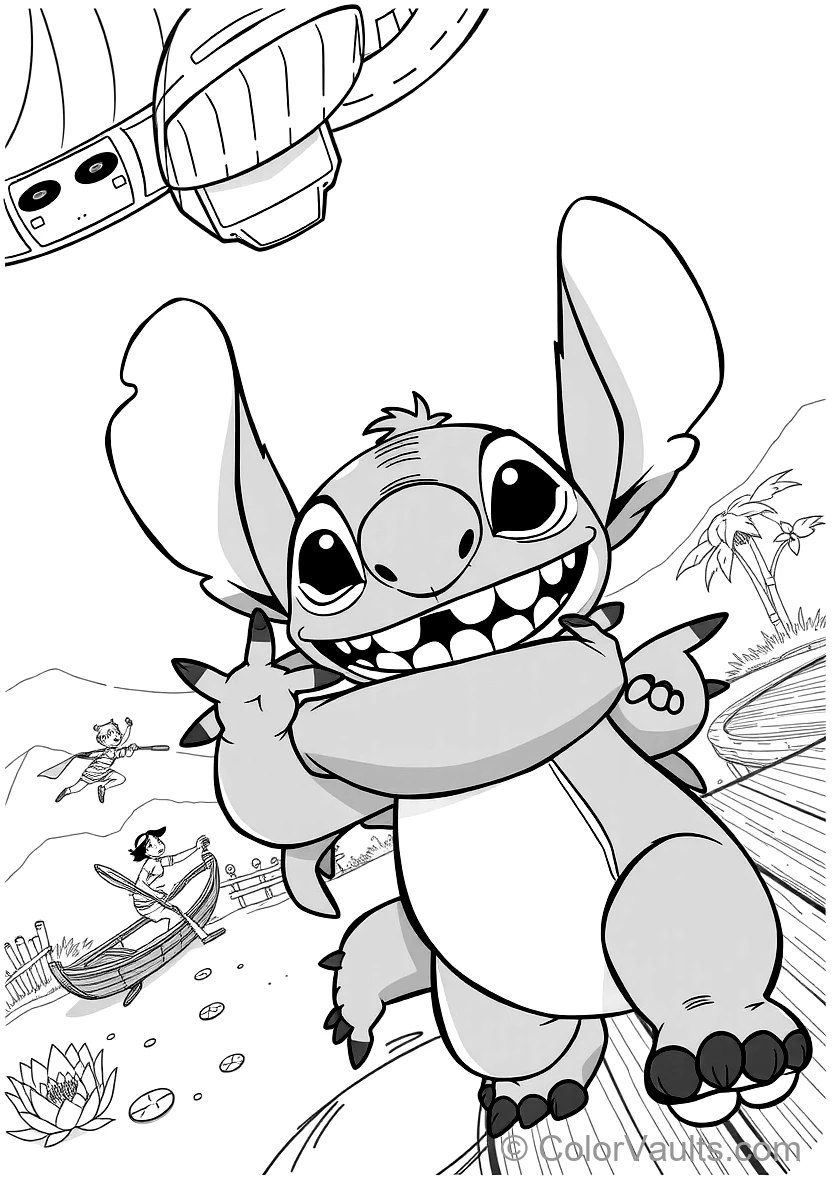Stitch Experiment 626 Fro (Scene 135)