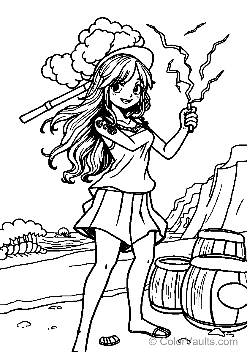 Magic Wizards & Spells coloring page 3
