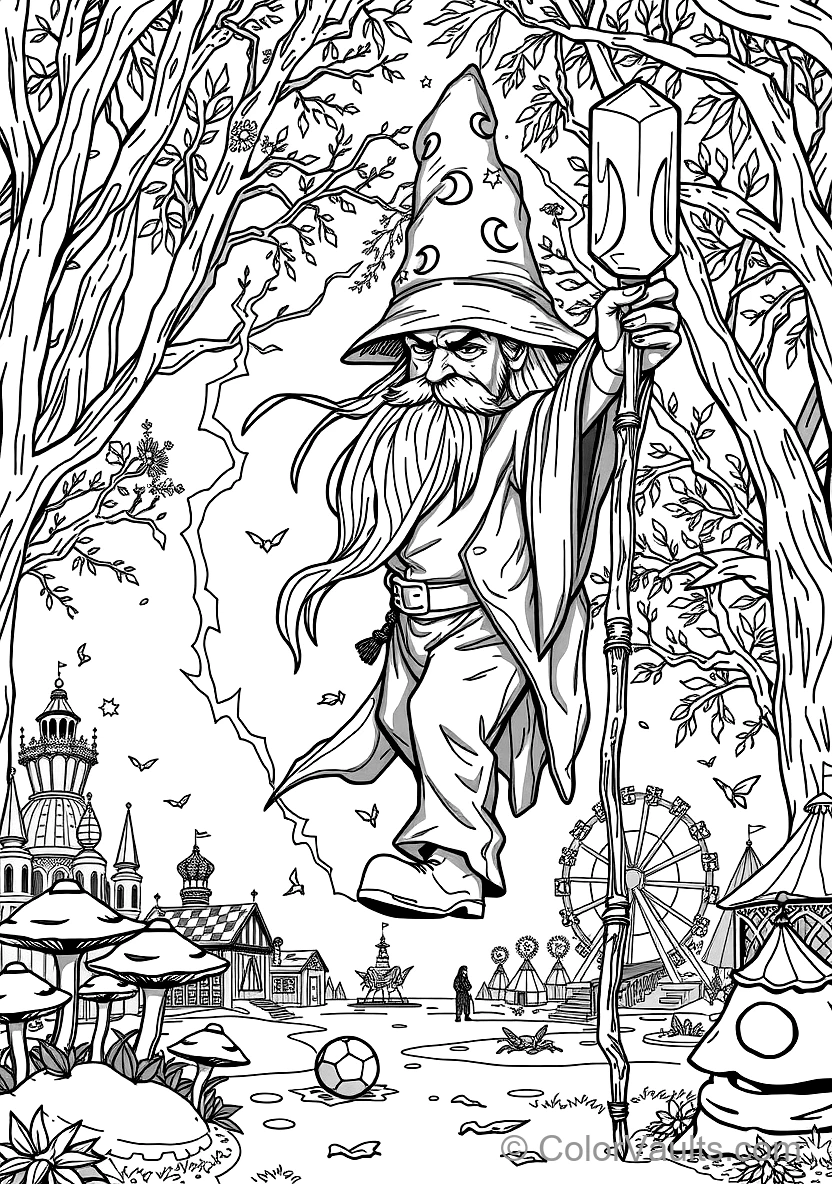 A Magischer Wizard (Scene 3)