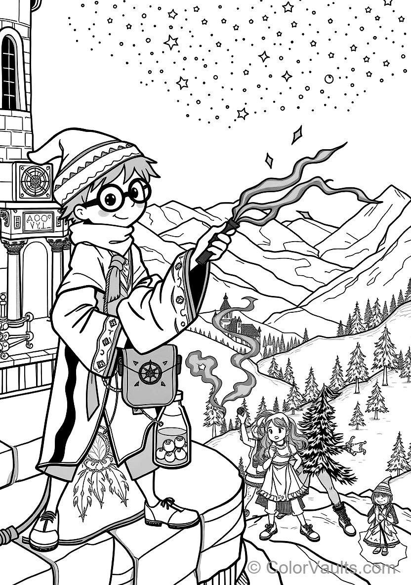 A Magischer Wizard (Scene 9)