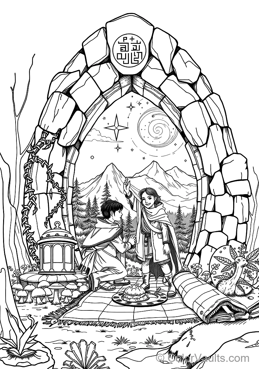 An Enchanted Magical For (Scene 18)