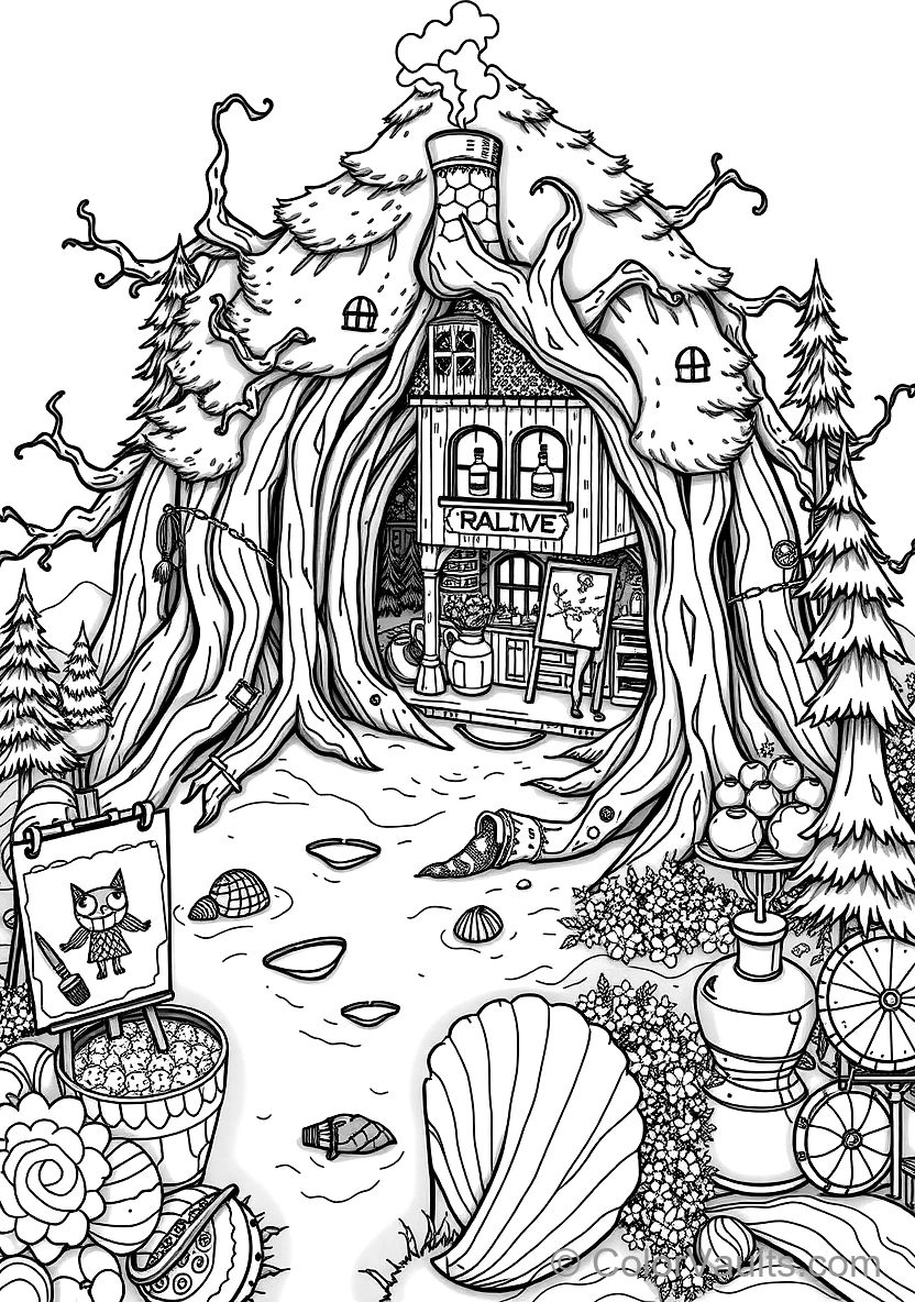 An Enchanted Magical For (Scene 45)