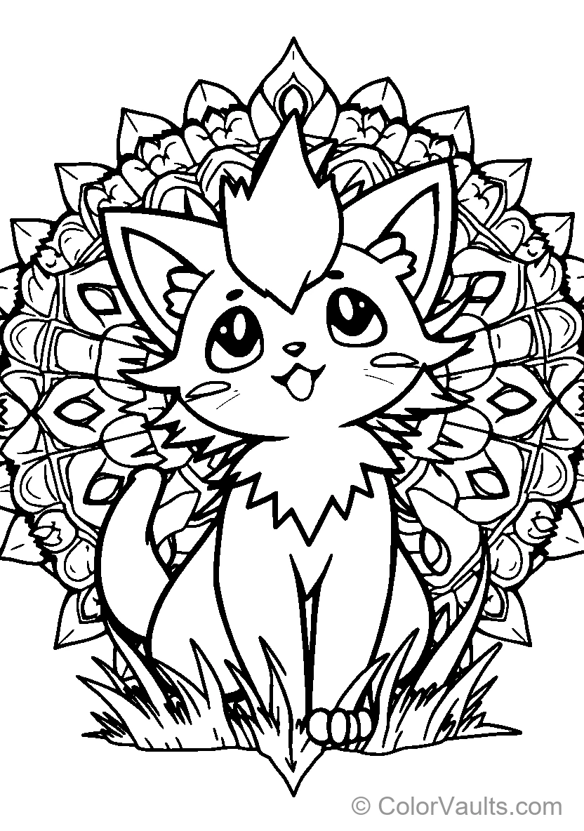 Mandala Cat