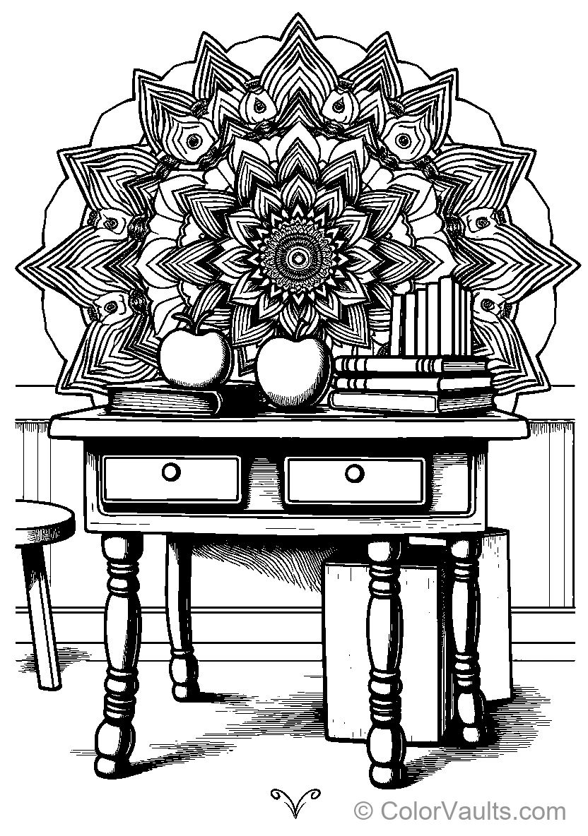 Mandala Desk