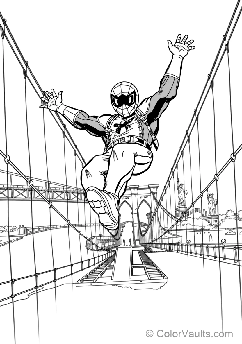 Miles Morales Performing an Acrobatic Mid-air Backflip