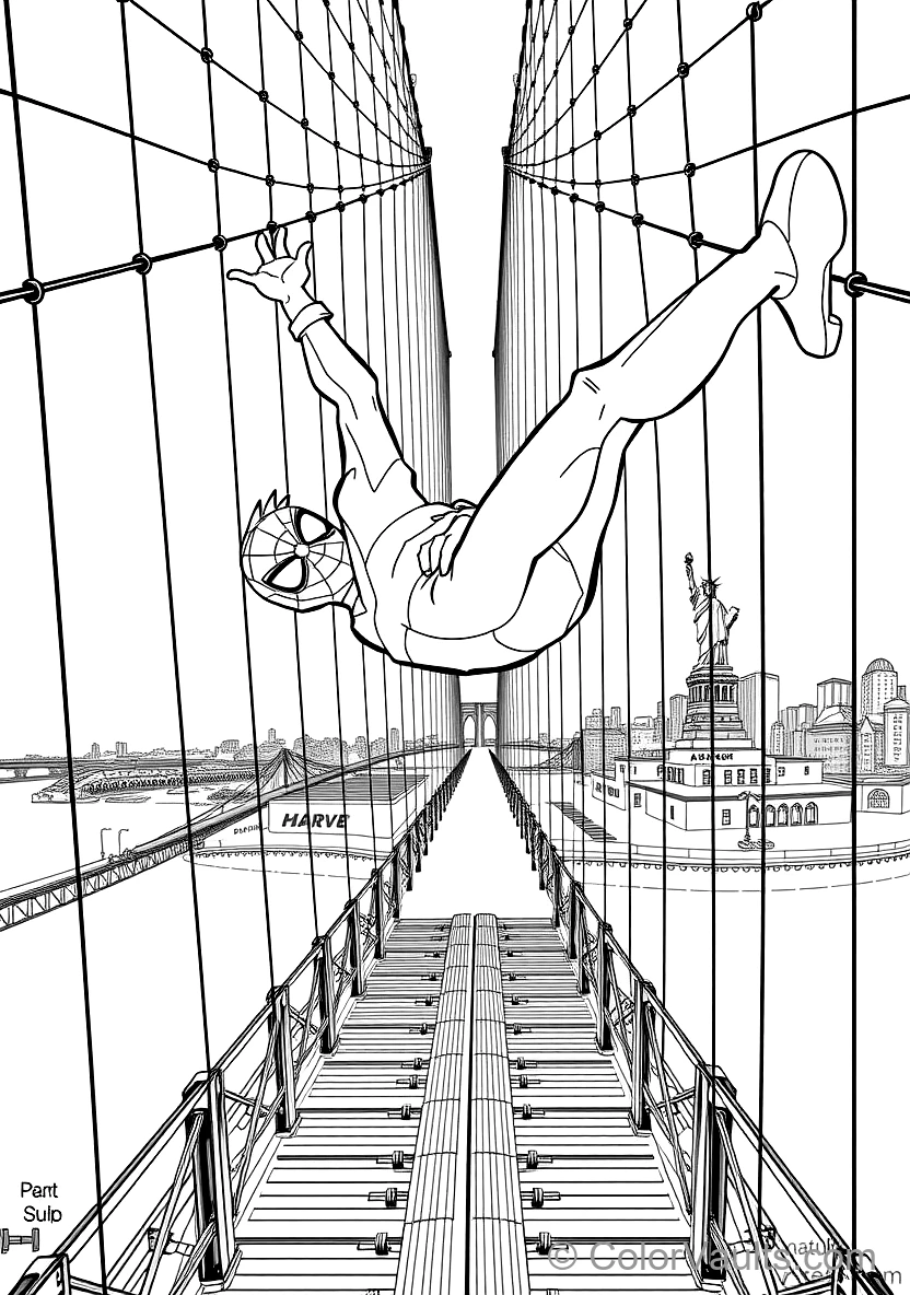Miles Morales Performing an Acrobatic Mid-air Backflip (Scene 2)