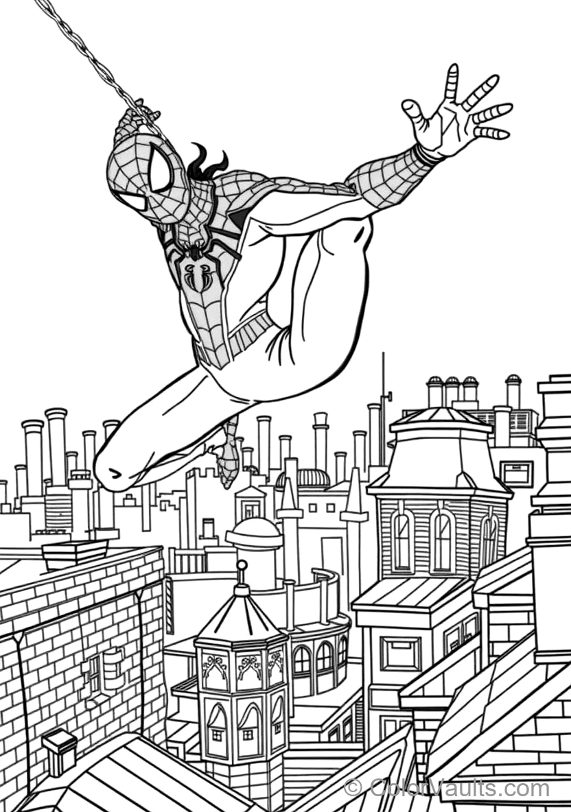 Spider-man und Spider-gwen Doing a Synchronized (Scene 6)