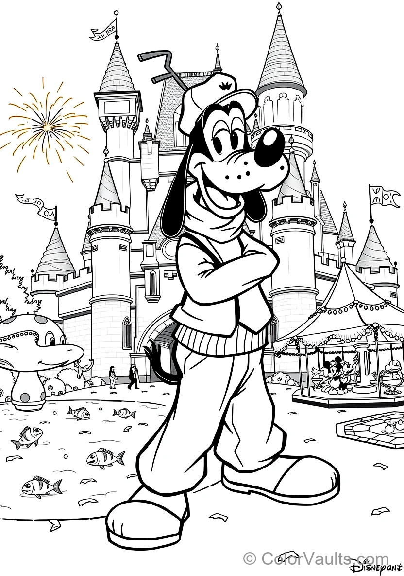 Mickey Mouse & Friends coloring page 3