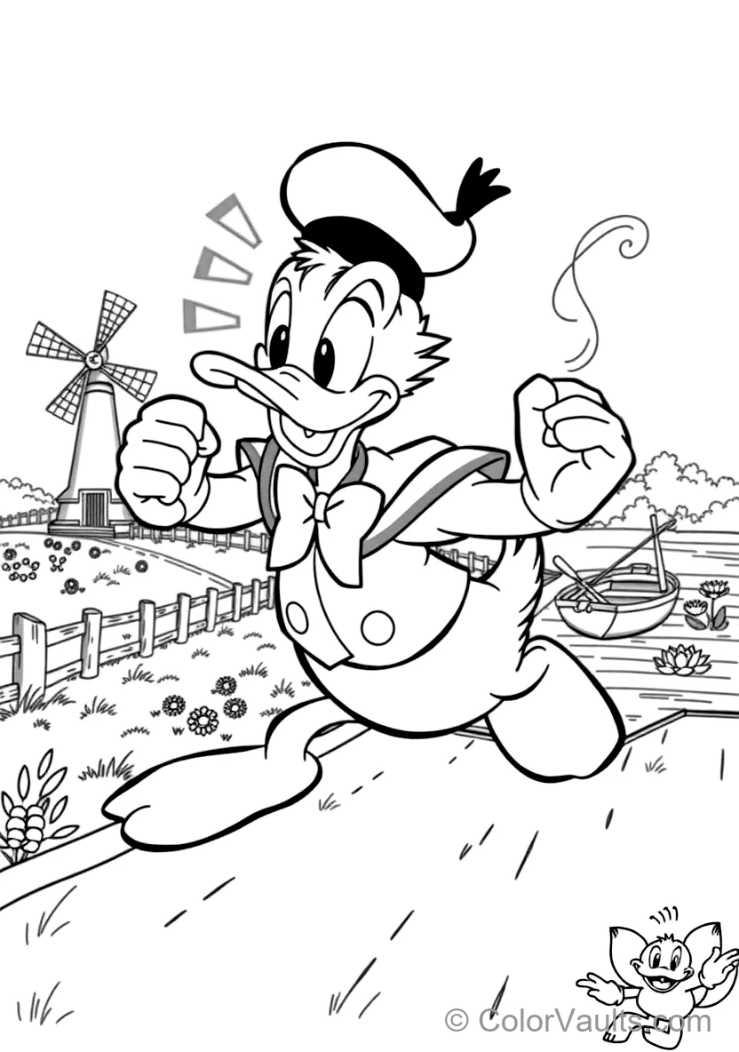 Donald Duck From (Scene 9)