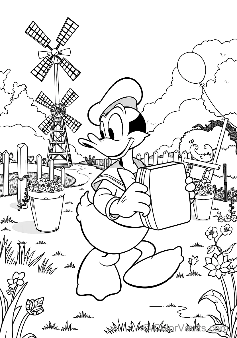Donald Duck From (Scene 15)