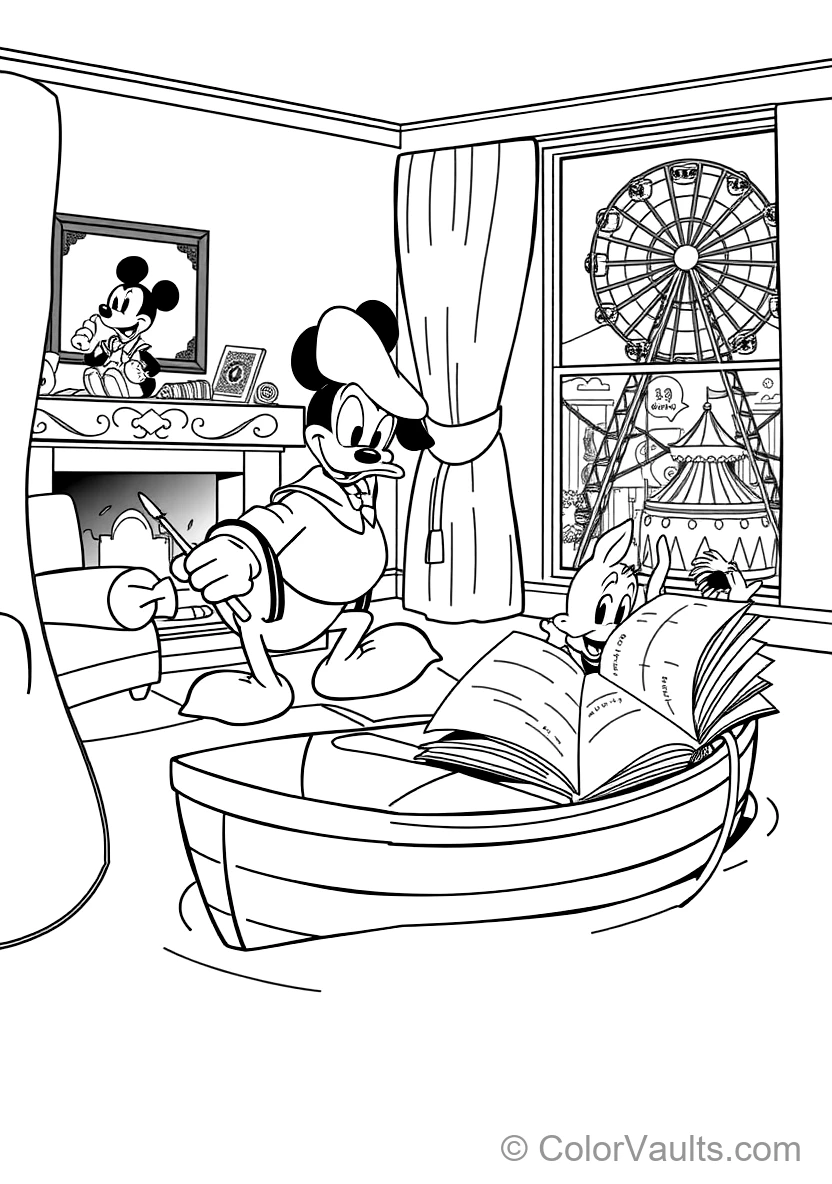 Donald Duck From (Scene 25)