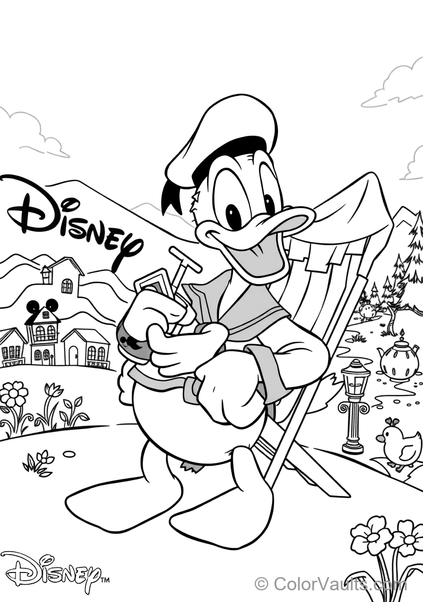 Donald Duck van (Scène 35)