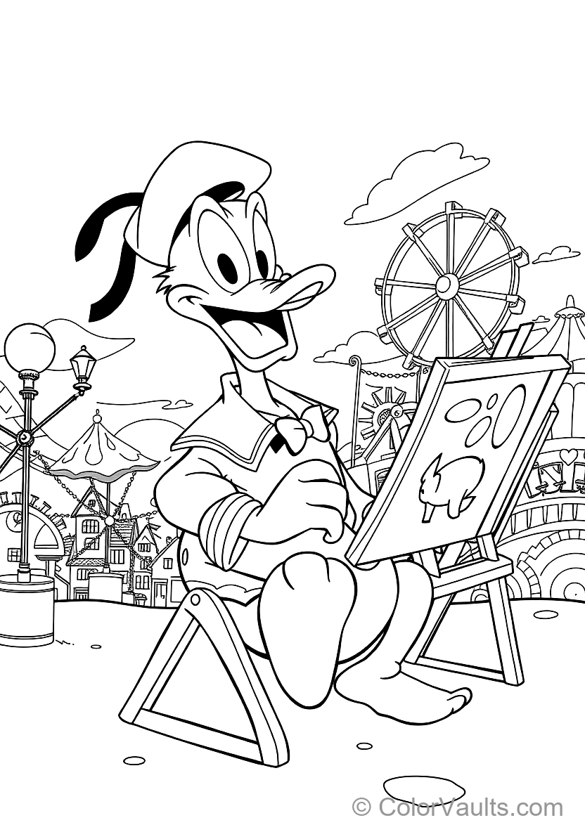 Donald Duck van (Scène 41)