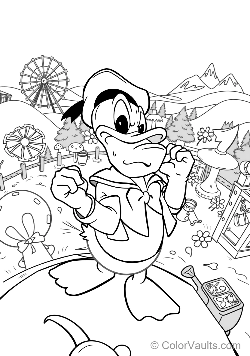 Donald Duck van (Scène 47)