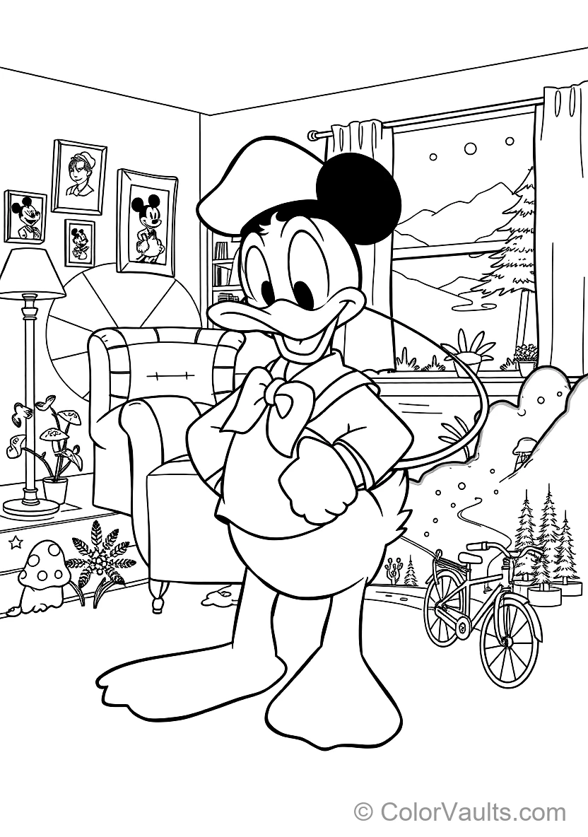Donald Duck van (Scène 68)