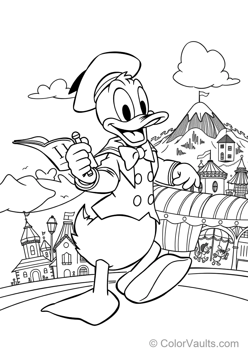 Donald Duck van (Scène 74)