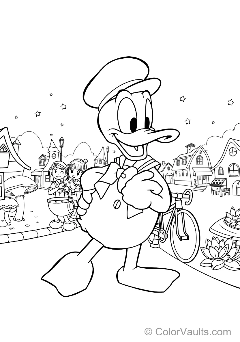 Donald Duck van (Scène 80)