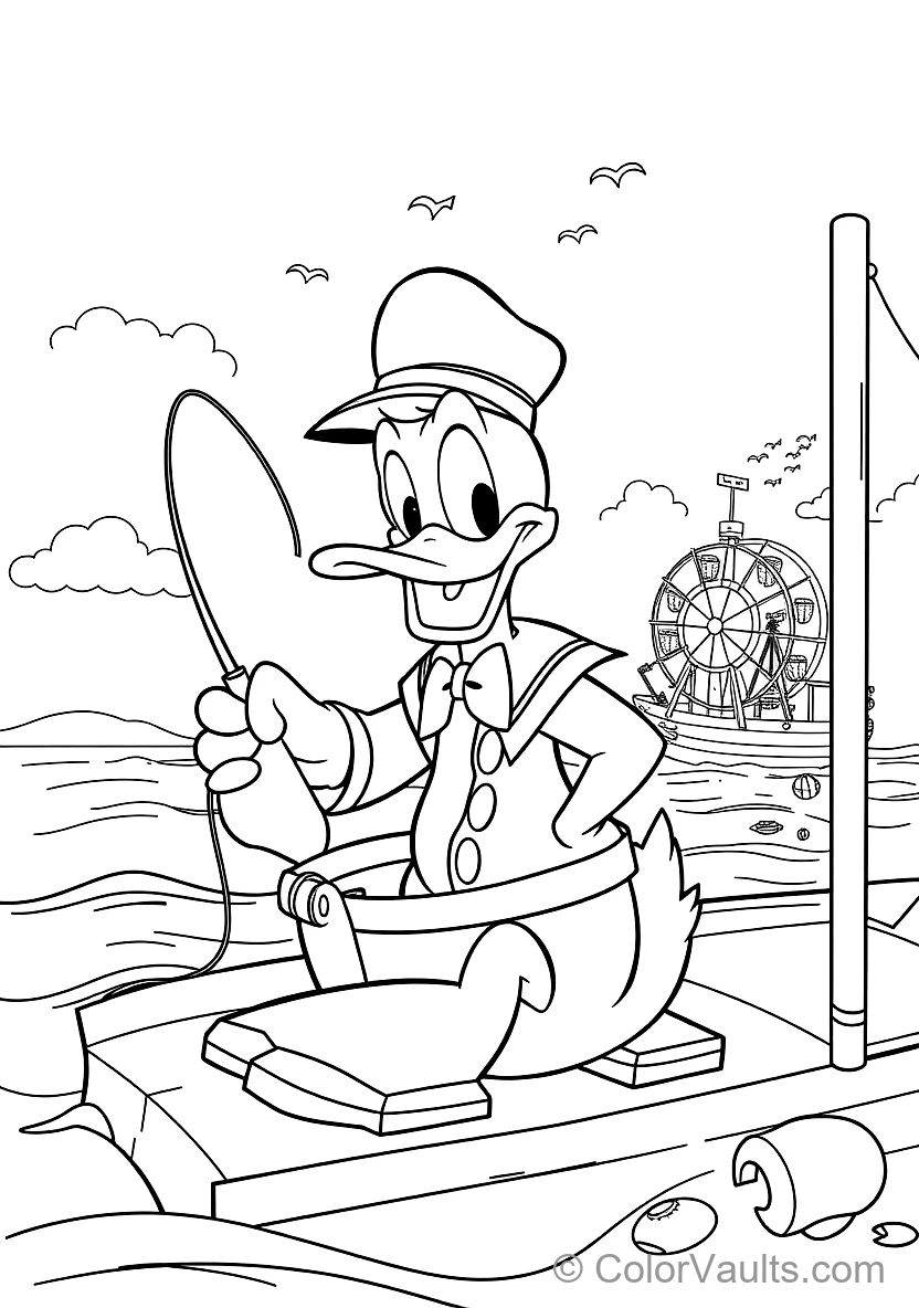 Donald Duck van (Scène 92)