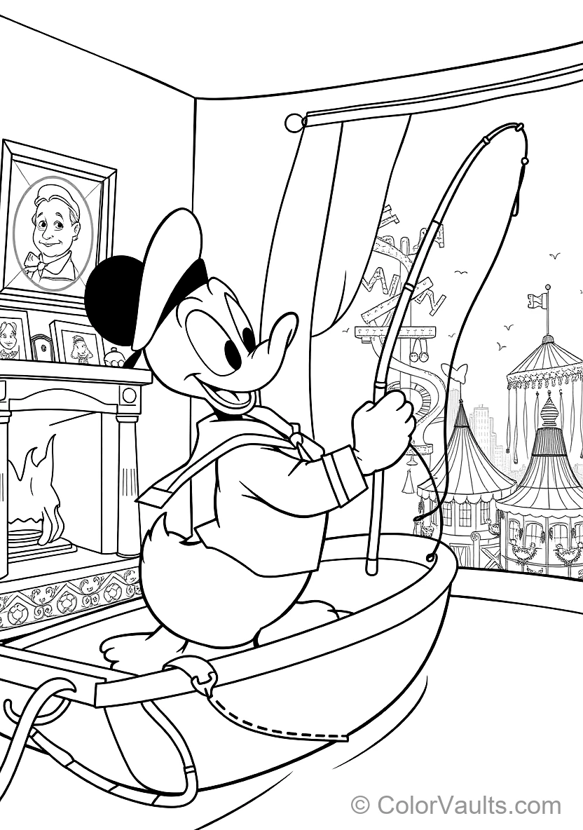 Donald Duck van (Scène 98)
