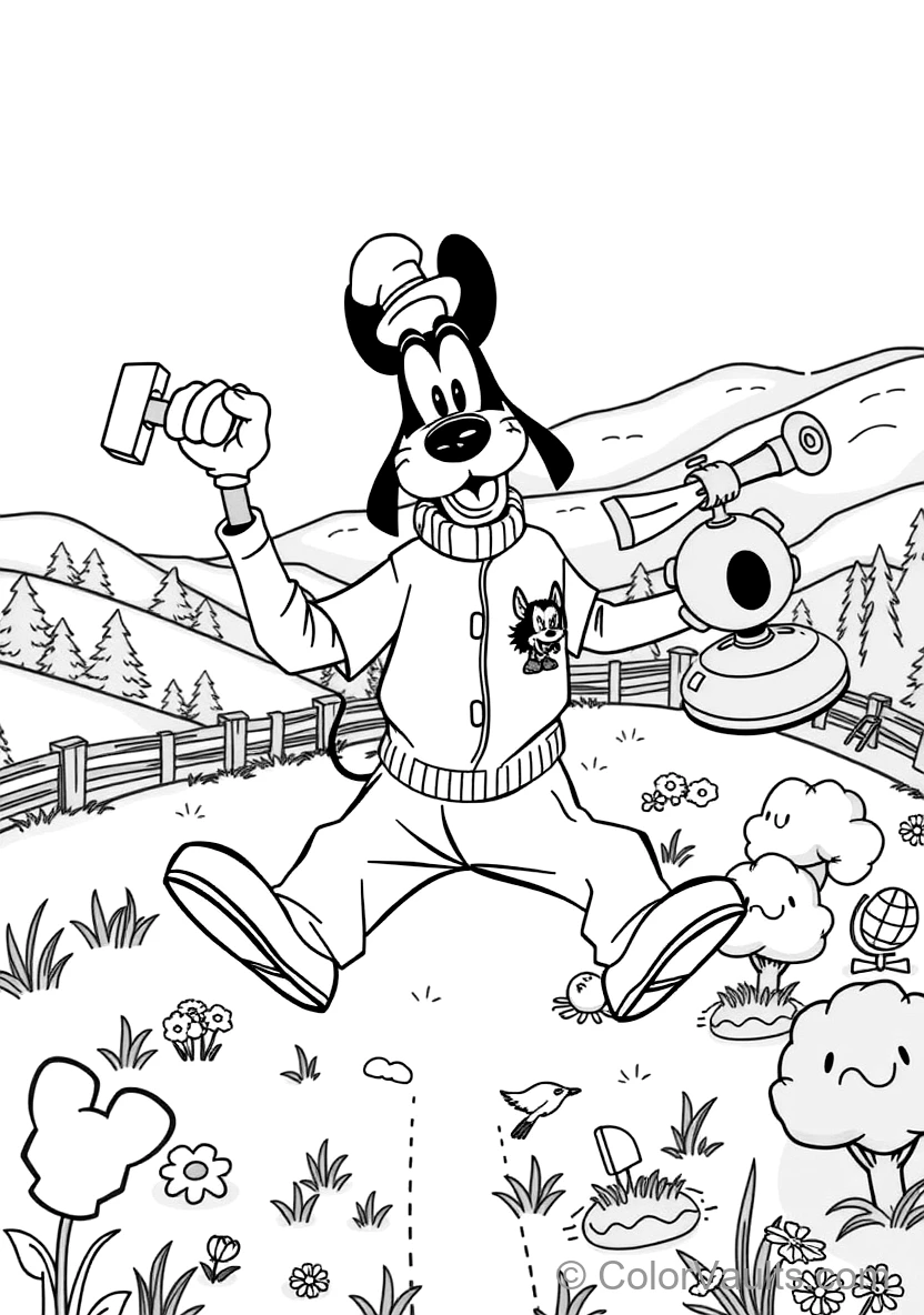 Goofy From Disne