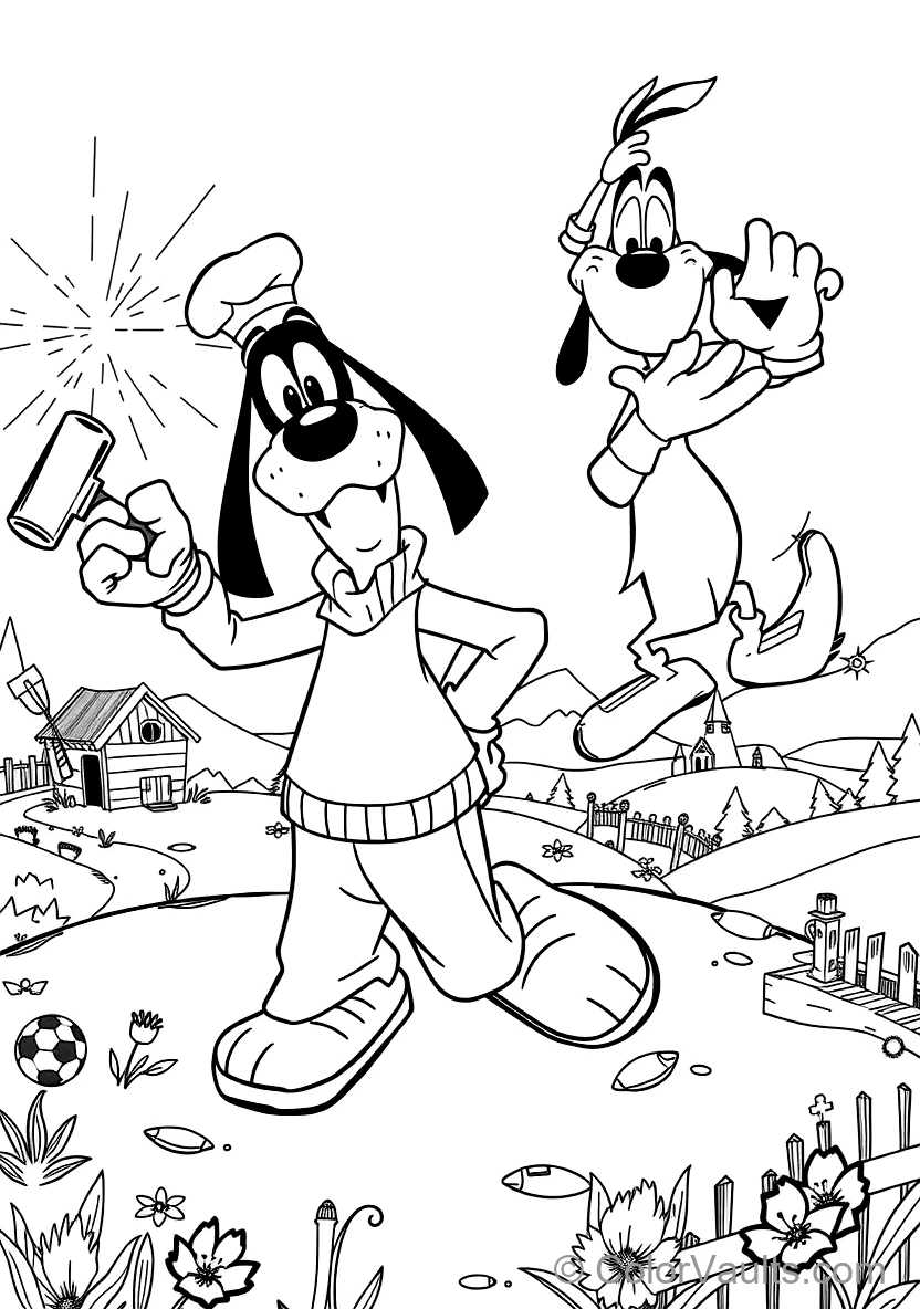 Goofy From Disne (Scene 3)