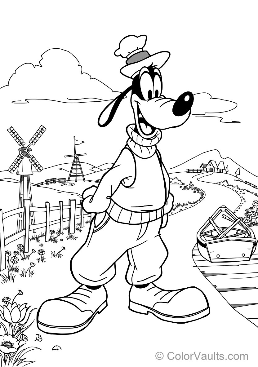 Goofy van Disne (Scène 5)