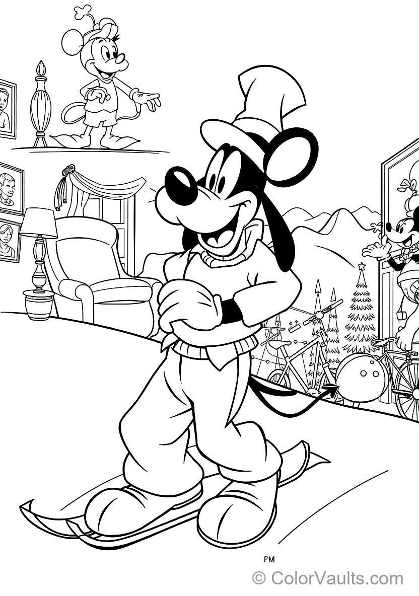 Goofy van Disne (Scène 17)