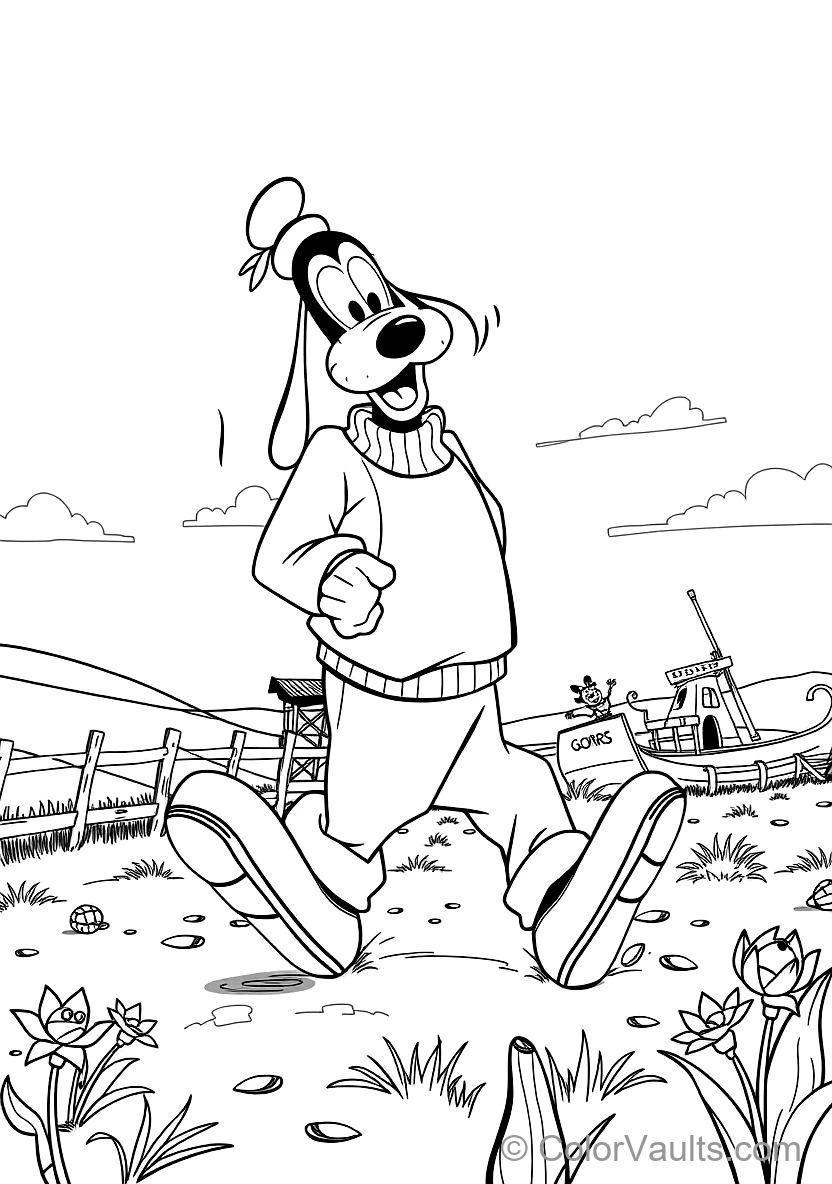 Goofy van Disne (Scène 23)