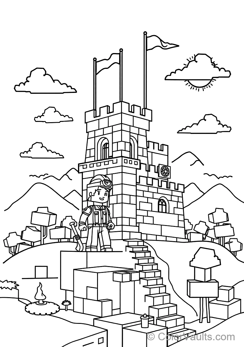 Alex Exploring the Blocky Overworld (3)