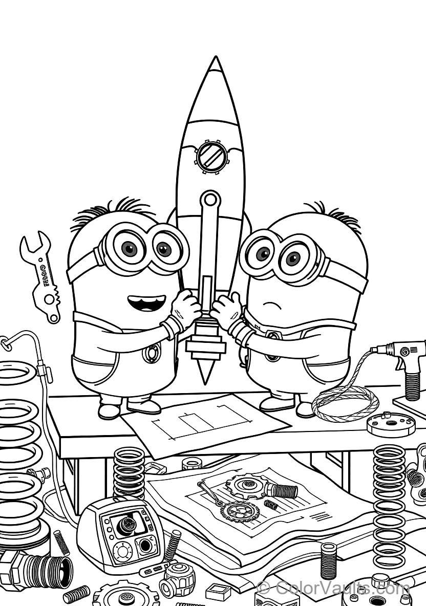 Minions Having a Funny Party