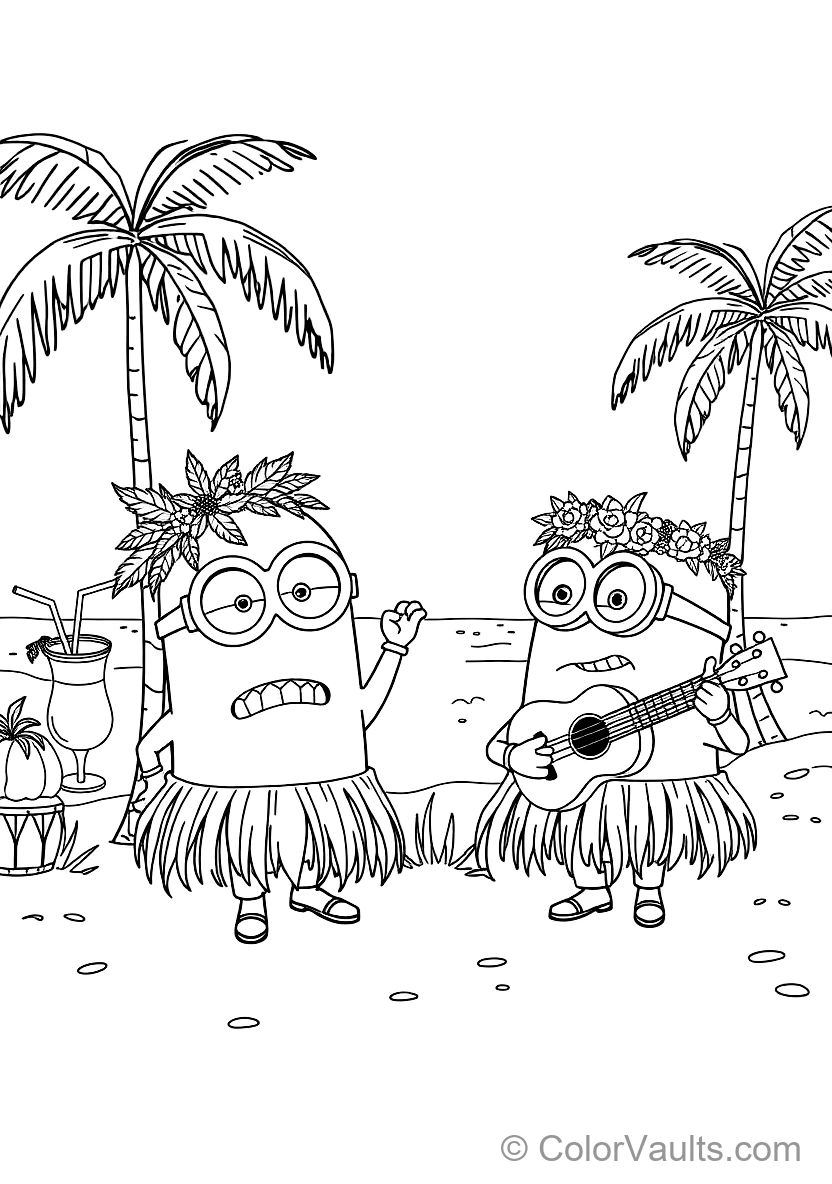 Minions on a Secret Spy Mission