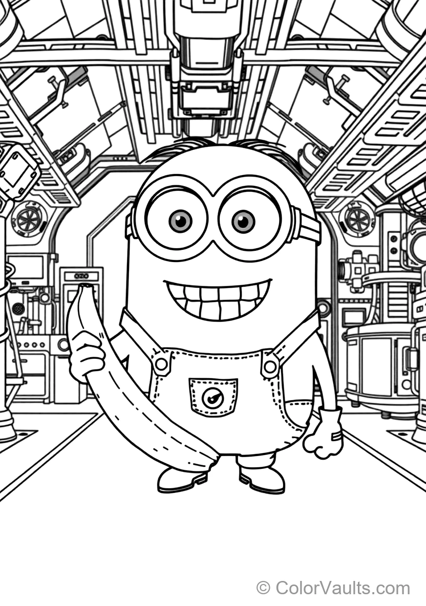 Minions Celebrating with Bananas (2)