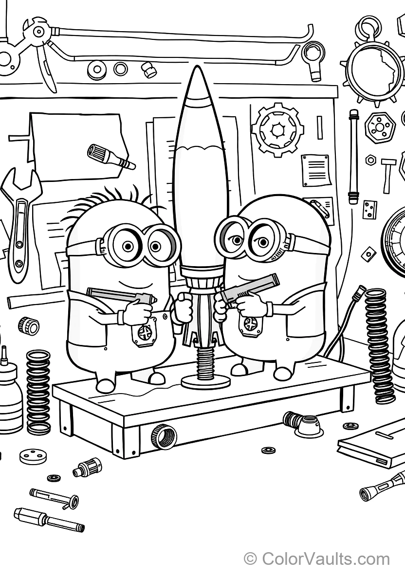 Minions Having a Funny Party (2)