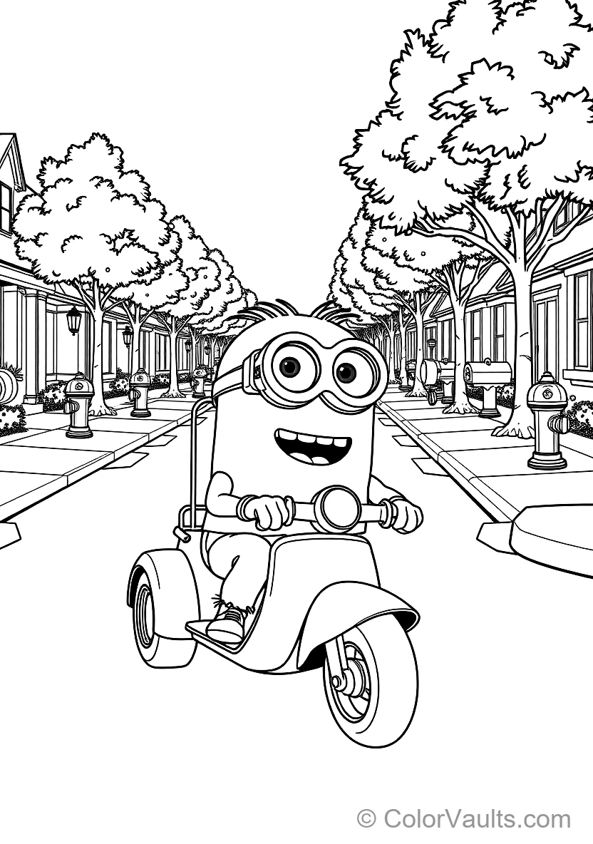 Minion Dressed as a Firefighter (2)