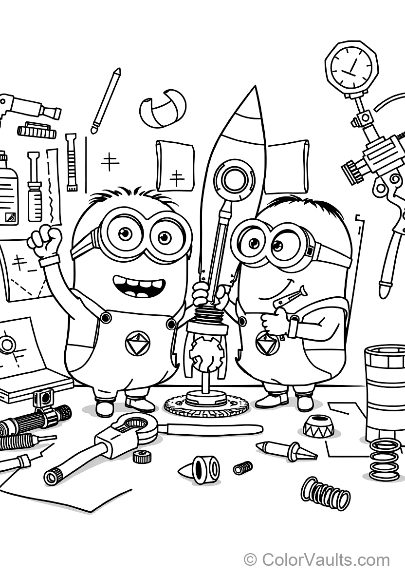 Minions on a Secret Spy Mission (2)