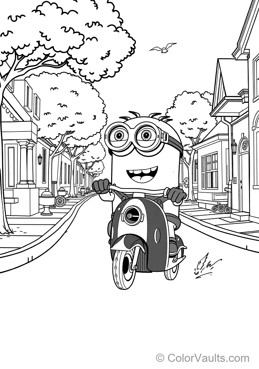 Cheerful Minion Stuart with Guitar (3)