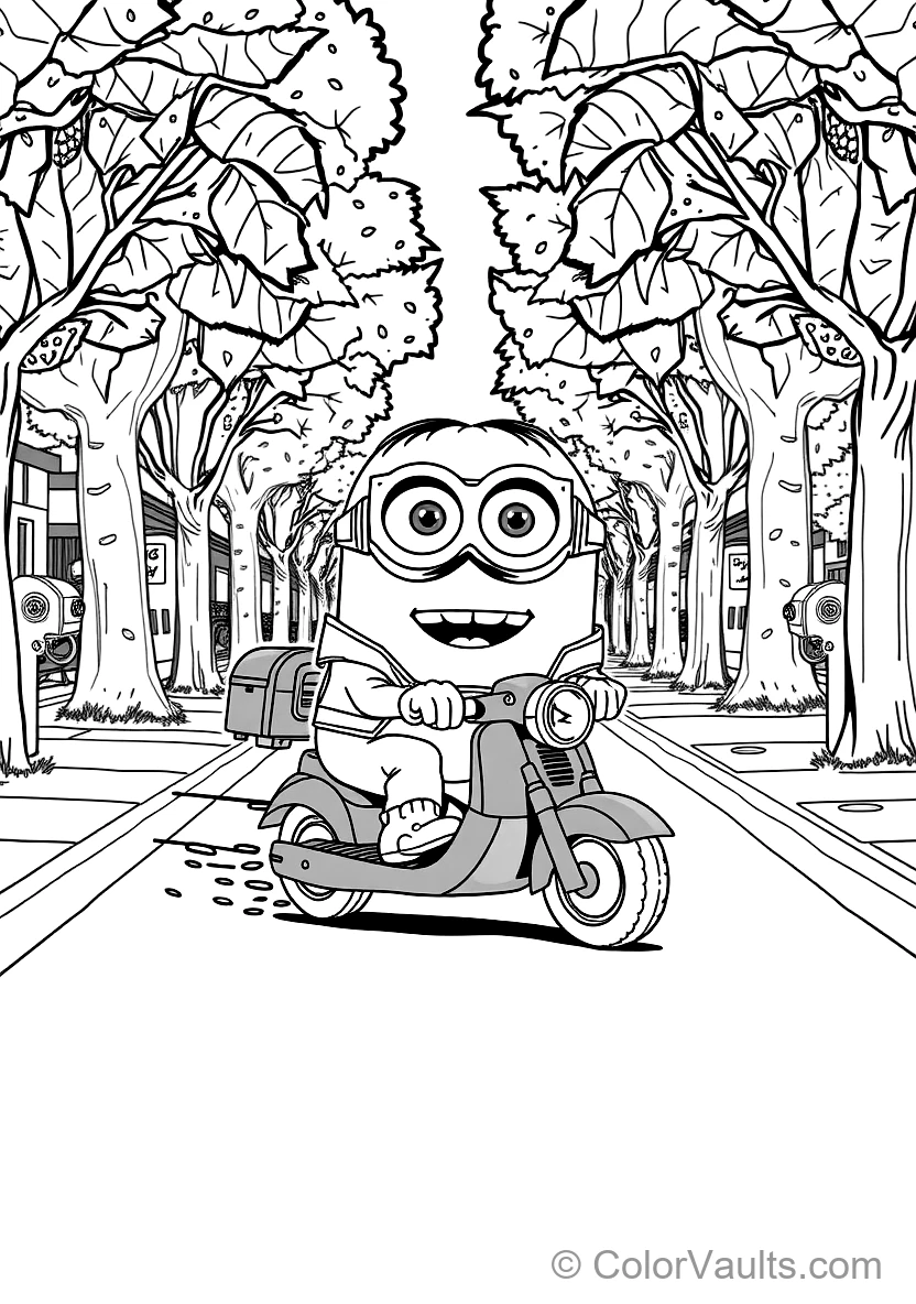 Minion in Overalls Giving Thumbs Up (3)