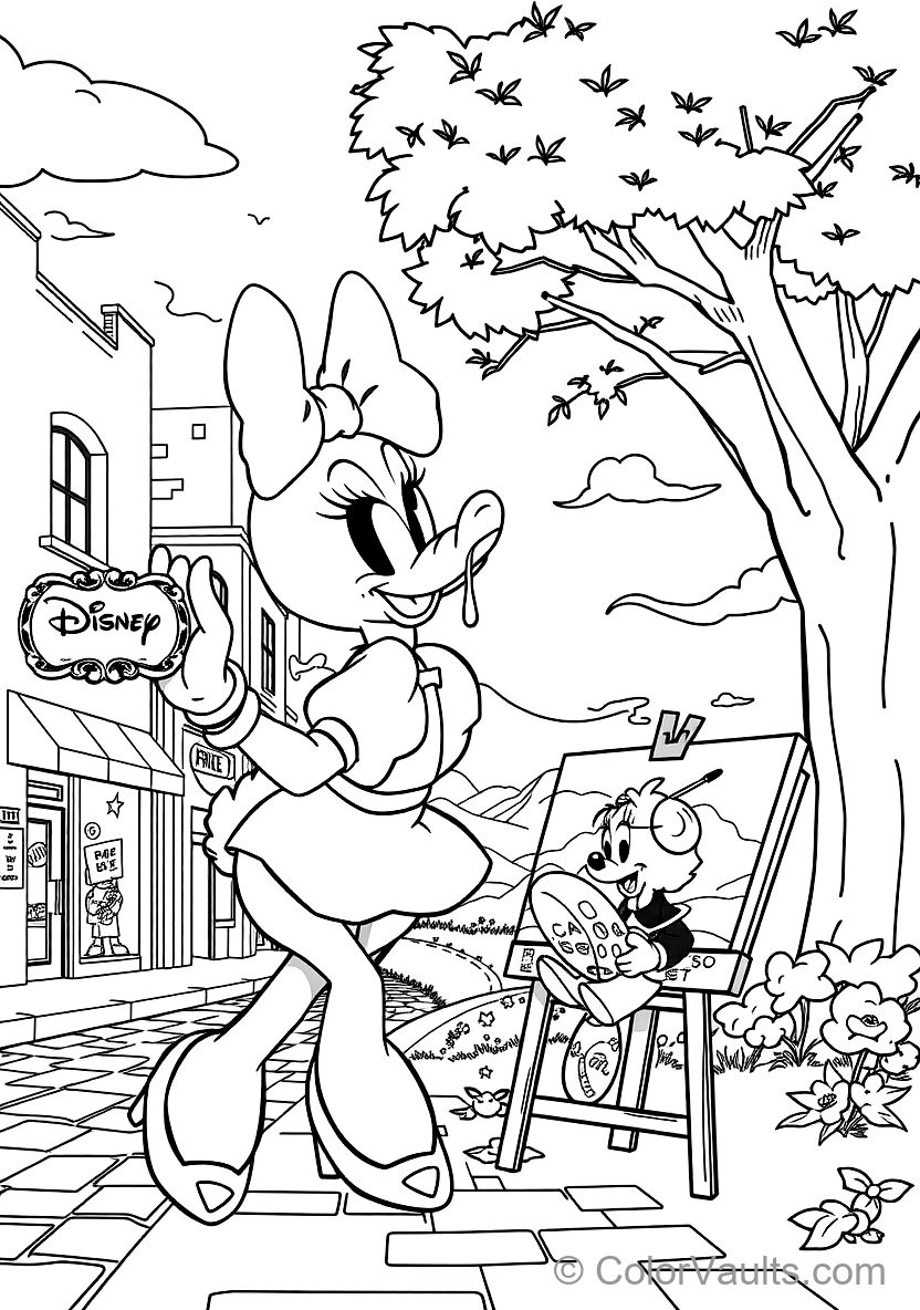 Daisy Duck From Di (Scene 100)