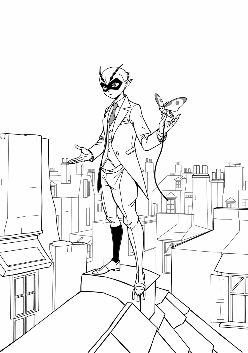 Hawk Moth Standing T