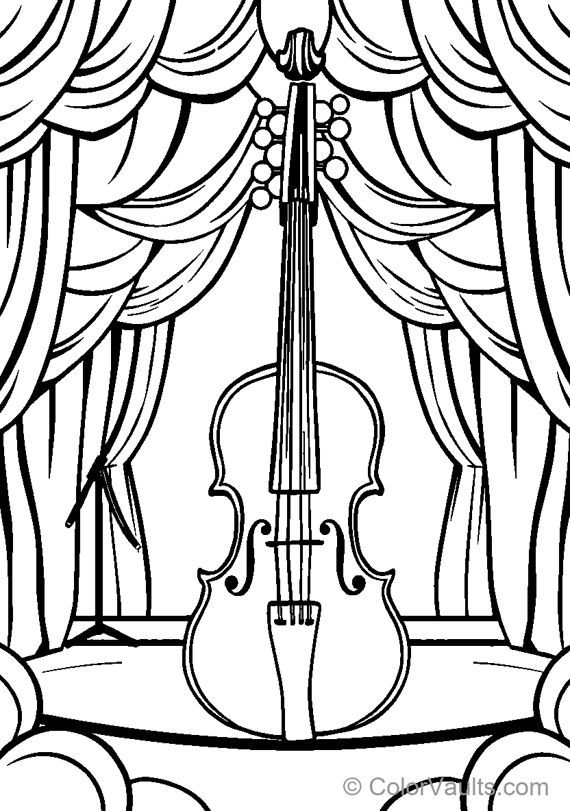 Violin on Stage