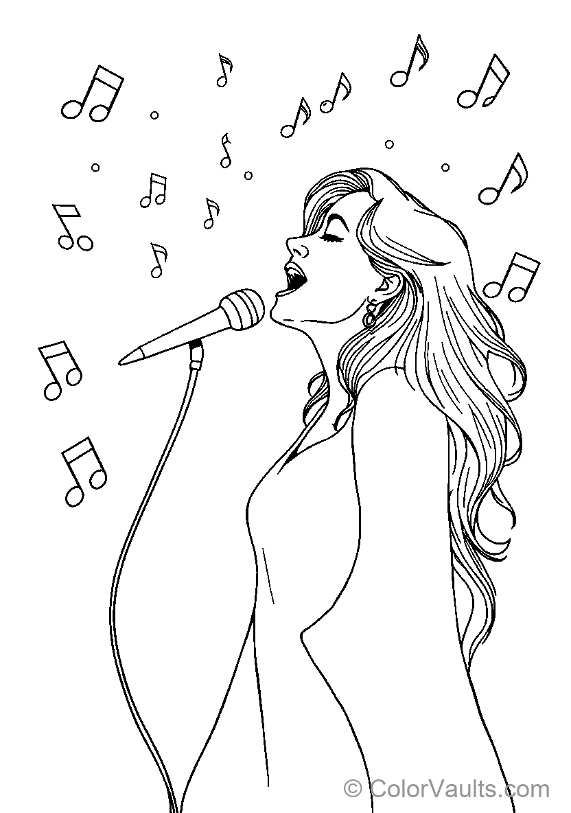 Woman Singing